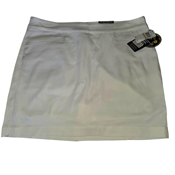 PGA TOUR Women's White Skort Size 12 MSRP $68 NEW - Picture 1 of 4